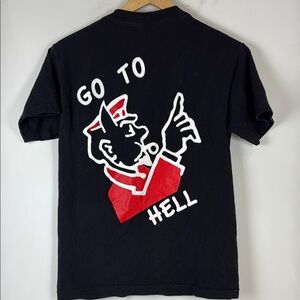 Superrradical Go to Hell Tee Size Small